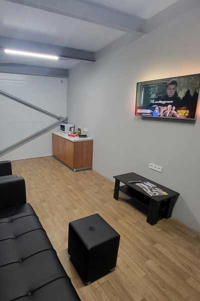 Комната ожидания с комфортом